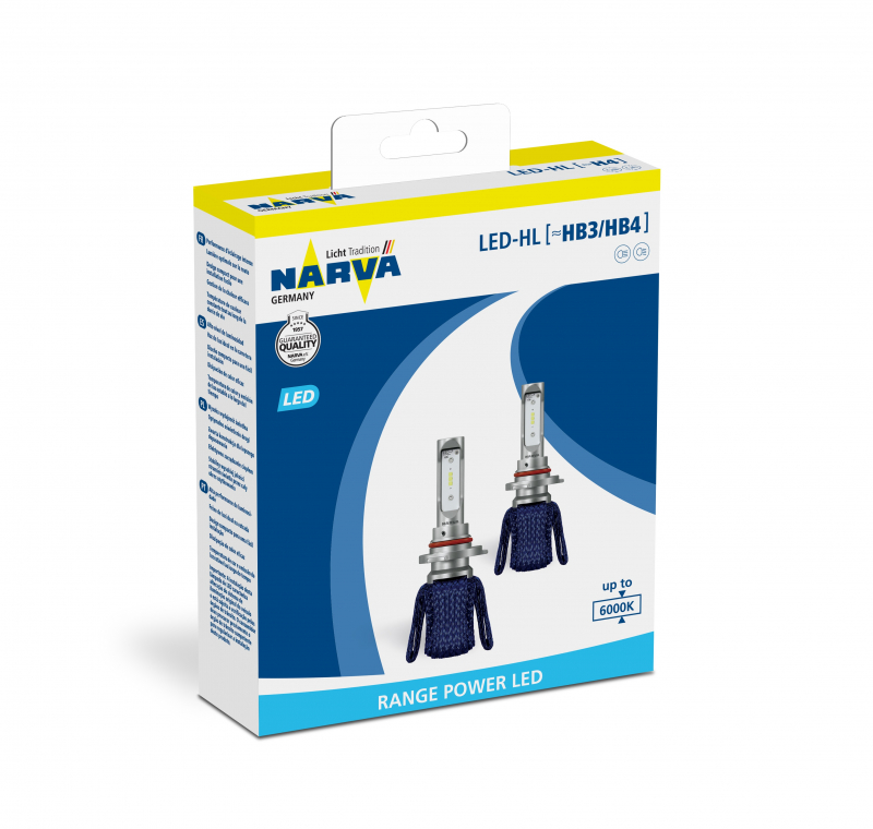 Лампа светодиодная Narva HB3/HB4 Range Power LED 12V, 2шт (18014
Лампа светодиодная Narva HB3/HB4 Range Power LED 12V, 2шт (18014