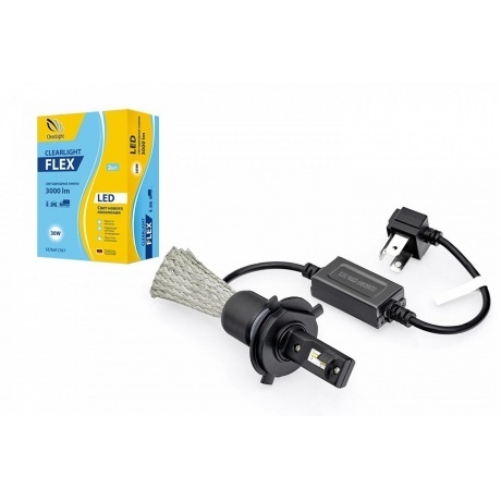 Лампа LED Clearlight Flex H4 3000 lm, 6000K, CLFLXLEDH4-1
Лампа LED Clearlight Flex H4 3000 lm, 6000K, CLFLXLEDH4-1