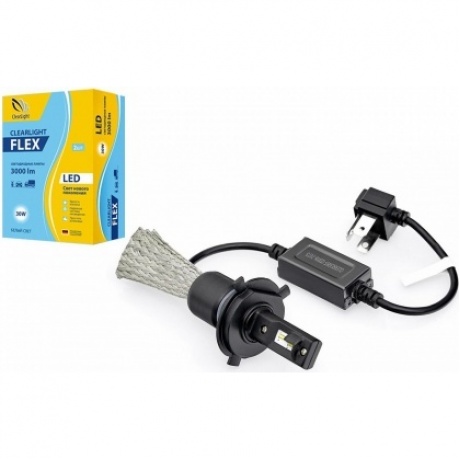 Лампа LED Clearlight Flex H4 3000 lm, 6000K, CLFLXLEDH4-1
Лампа LED Clearlight Flex H4 3000 lm, 6000K, CLFLXLEDH4-1
