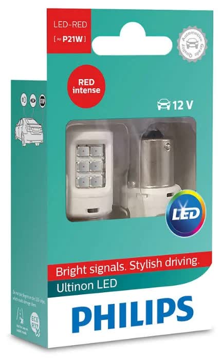 Лампа светодиодная Philips Ultinon LED P21W (2шт)
Лампа светодиодная Philips Ultinon LED P21W (2шт)
