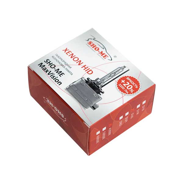 Лампа ксеноновая Sho-me D3R (4300K) Max Vision
Лампа ксеноновая Sho-me D3R (4300K) Max Vision