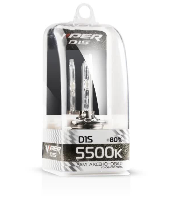 Лампа ксеноновая Viper D1S (5500K)
Лампа ксеноновая Viper D1S (5500K)