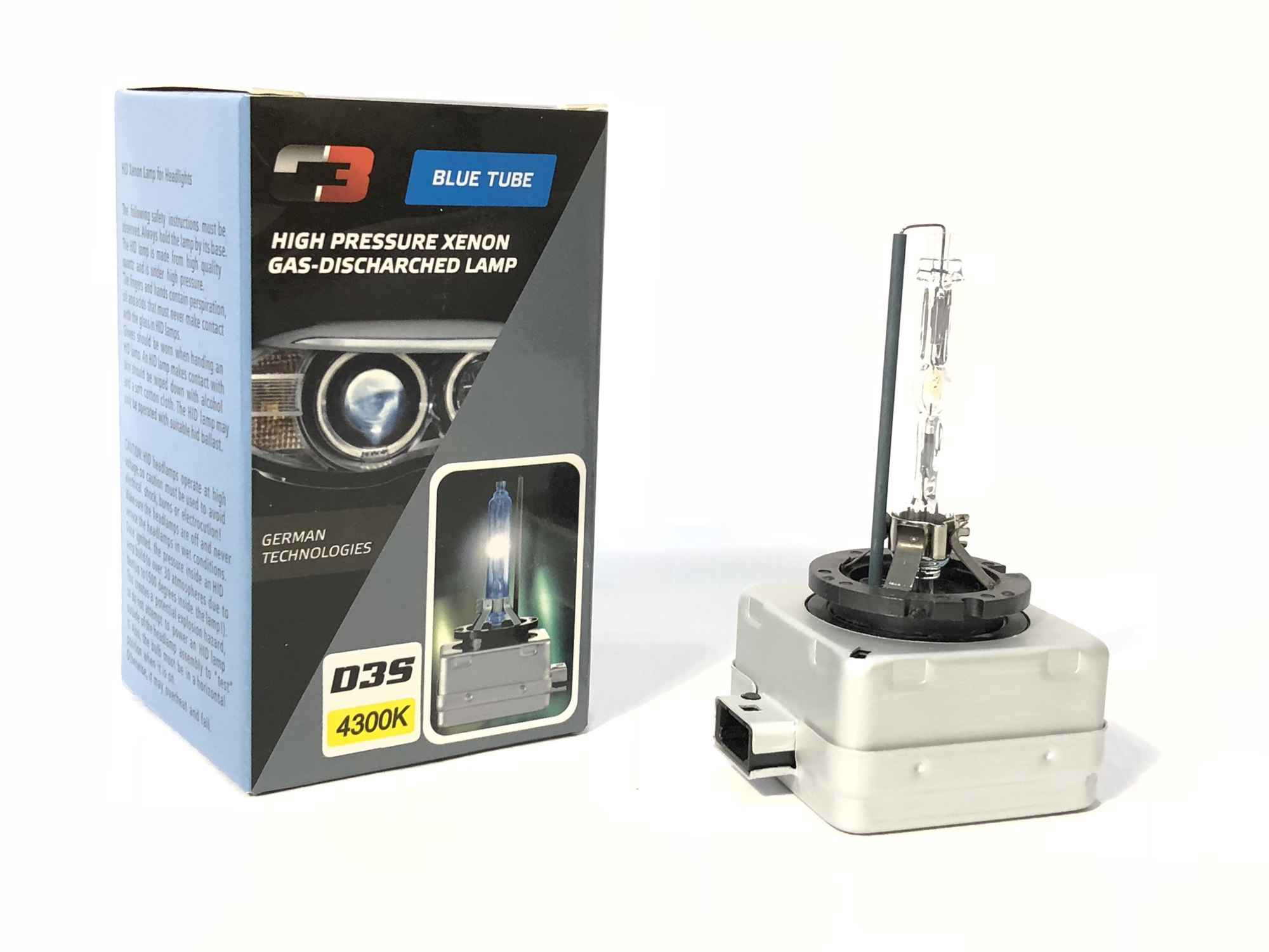 Лампа ксеноновая C3 D3S (4300K), 1 шт.
Лампа ксеноновая C3 D3S (4300K), 1 шт.