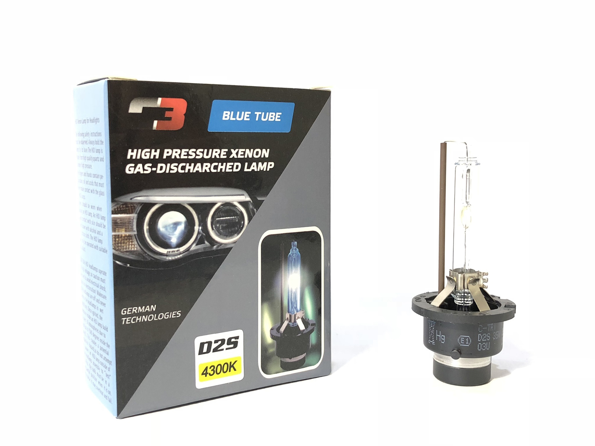 Лампа ксеноновая C3 D2S, 4300K, (колба Philips), 1шт.
Лампа ксеноновая C3 D2S, 4300K, (колба Philips), 1шт.