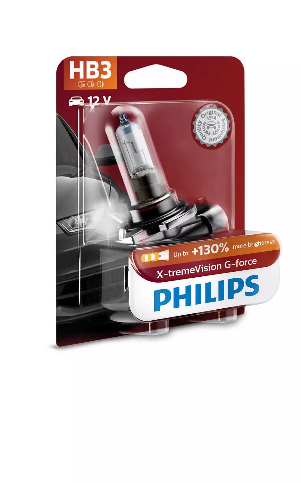 Лампа галогенная Philips X-treme Vision G-force HB3 12V 60W P20d, 1шт, 9005XVGB1
Лампа галогенная Philips X-treme Vision G-force HB3 12V 60W P20d, 1шт, 9005XVGB1