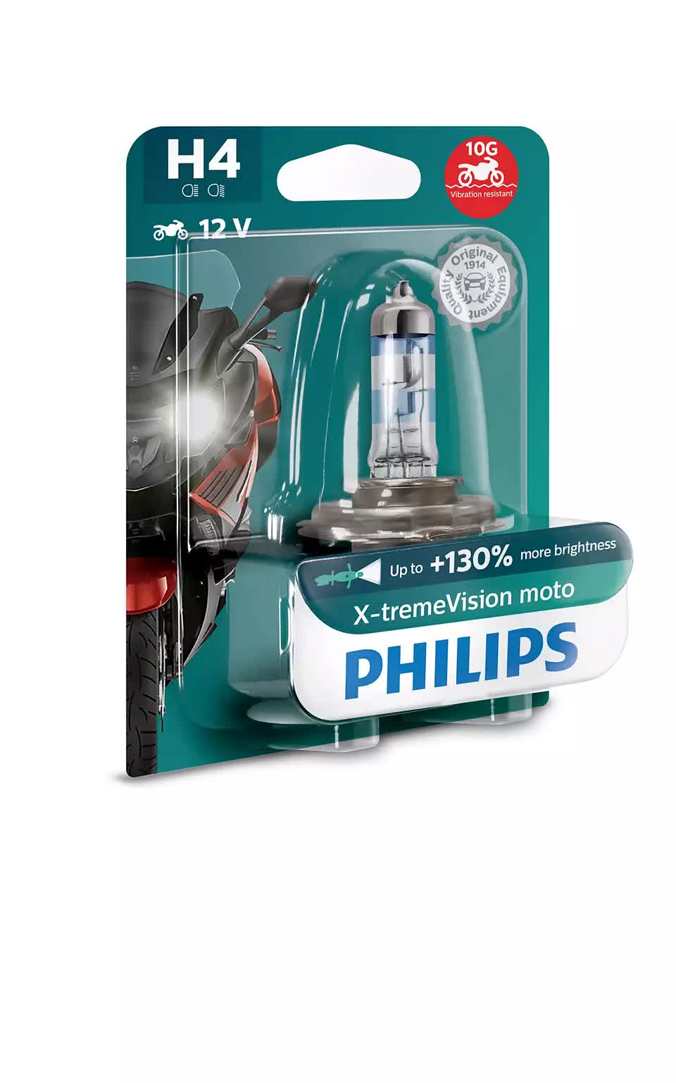 Лампа галогенная Philips X-treme Vision Moto H4 12V 60/55W P43t, 1шт, 12342XV+BW
Лампа галогенная Philips X-treme Vision Moto H4 12V 60/55W P43t, 1шт, 12342XV+BW