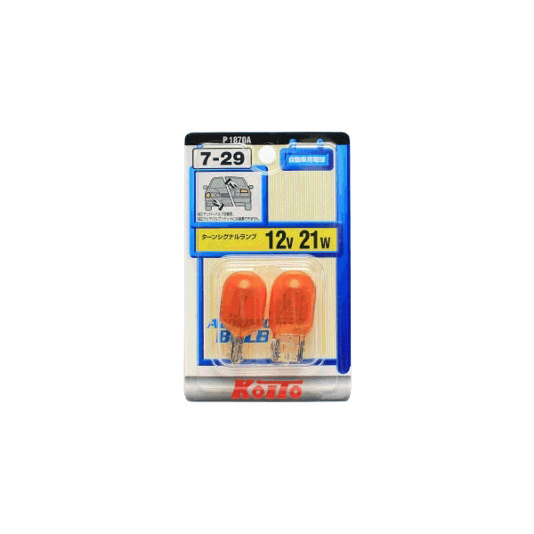 Лампа автомобильная Koito WY21W 12V-21W (WX3x16d), 2шт, P1870A
Лампа автомобильная Koito WY21W 12V-21W (WX3x16d), 2шт, P1870A