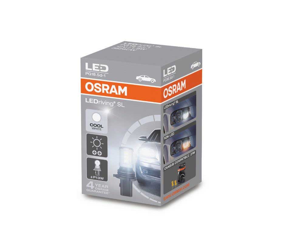 Лампа светодиодная Osram P13W 12V (PG18.5d-1) LED Cool White, 1шт, 3828CW
Лампа светодиодная Osram P13W 12V (PG18.5d-1) LED Cool White, 1шт, 3828CW