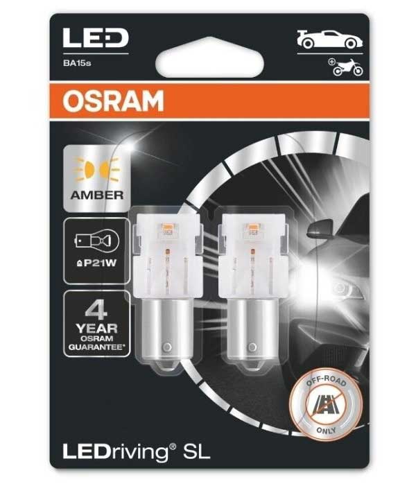 Лампа светодиодная Osram W21/5W 12V-LED (W3x16q) Amber, 2шт, 7515DYP-02B
Лампа светодиодная Osram W21/5W 12V-LED (W3x16q) Amber, 2шт, 7515DYP-02B