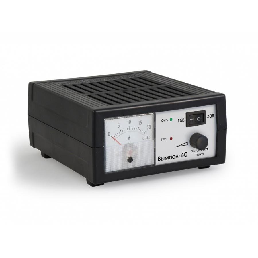 Зарядное устройство Вымпел-40 (автомат,0-20А,12/24В,стрел.амперм) 
Зарядное устройство Вымпел-40 (автомат,0-20А,12/24В,стрел.амперм)