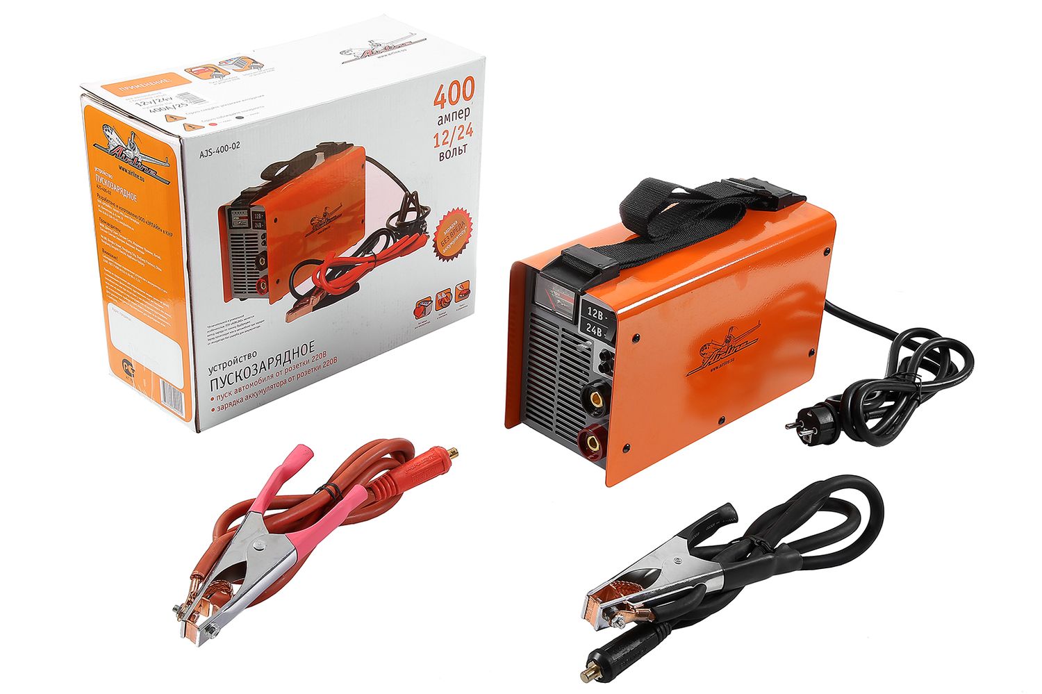 Пуско-зарядное устройство Airline AJS-400-02
Пуско-зарядное устройство Airline AJS-400-02