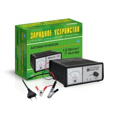 Зарядное устройство Вымпел-265 (автомат 7А 12в,стрелочный)
Зарядное устройство Вымпел-265 (автомат 7А 12в,стрелочный)