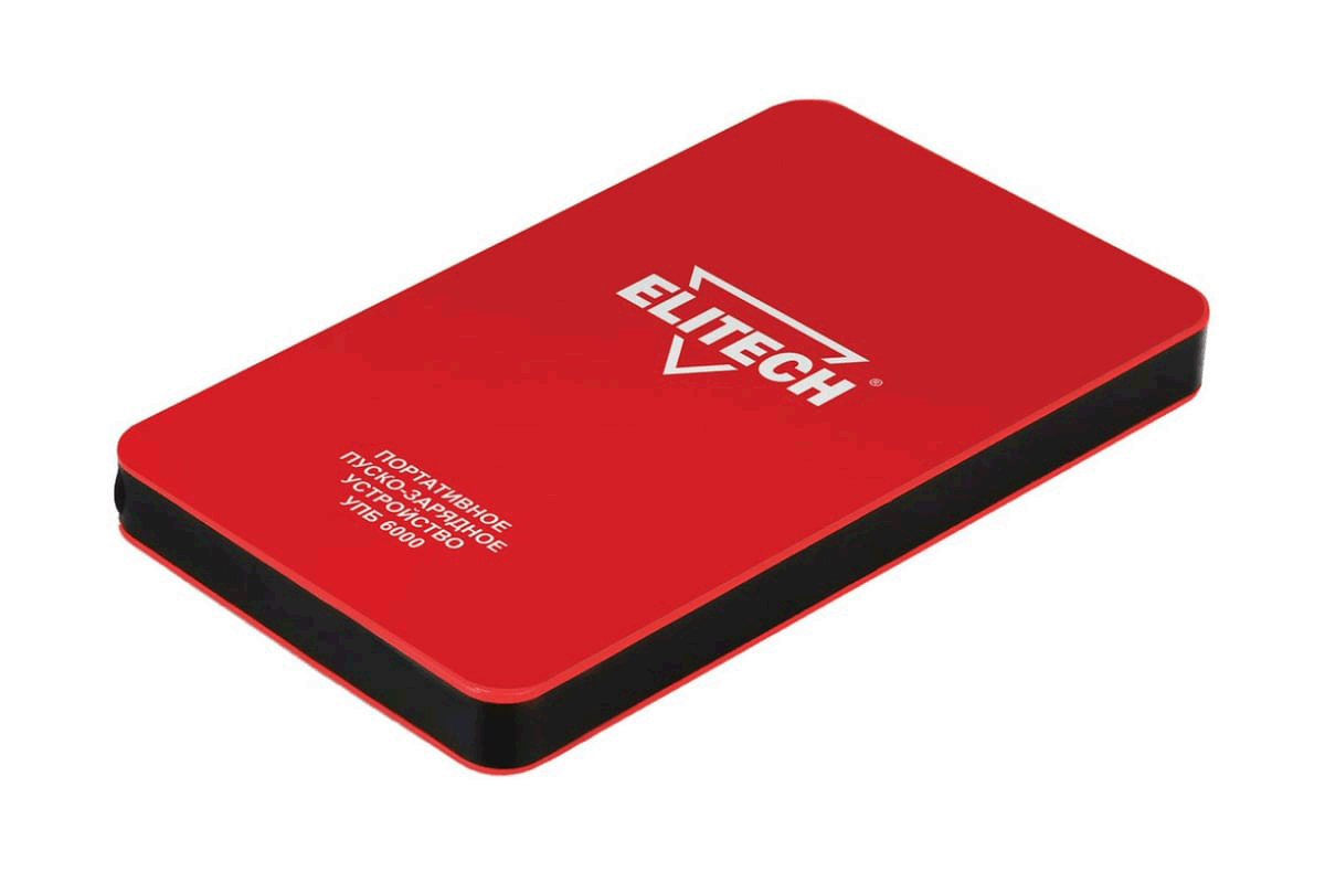 Пуско-зарядное устройство Elitech УПБ 6000
Пуско-зарядное устройство Elitech УПБ 6000