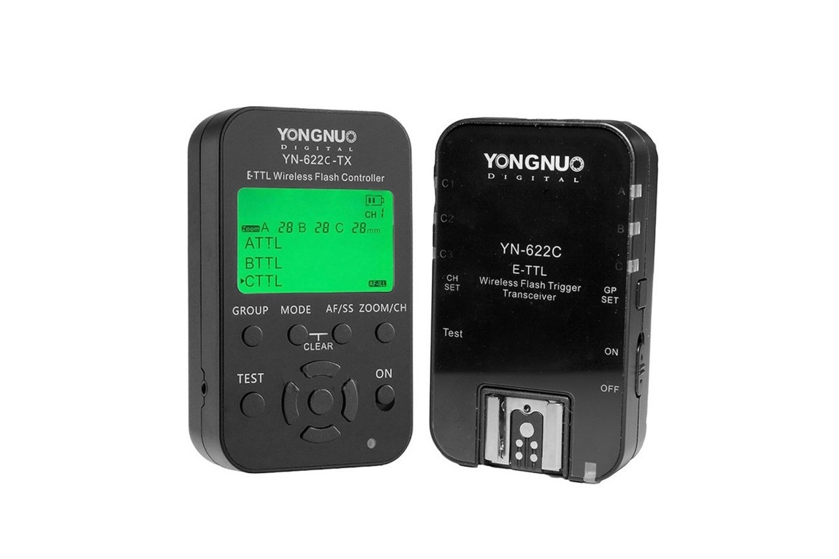 Комплект радиосинхронизации TTL Yongnuo YN-622C +YN-622C-TX для Canon
Комплект радиосинхронизации TTL Yongnuo YN-622C +YN-622C-TX для Canon