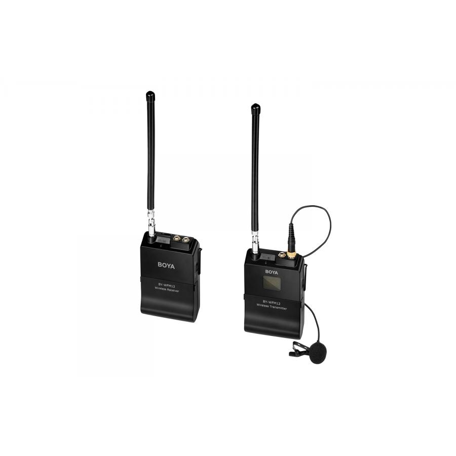 Беспроводная микрофонная система Boya BY-WFM12
Беспроводная микрофонная система Boya BY-WFM12