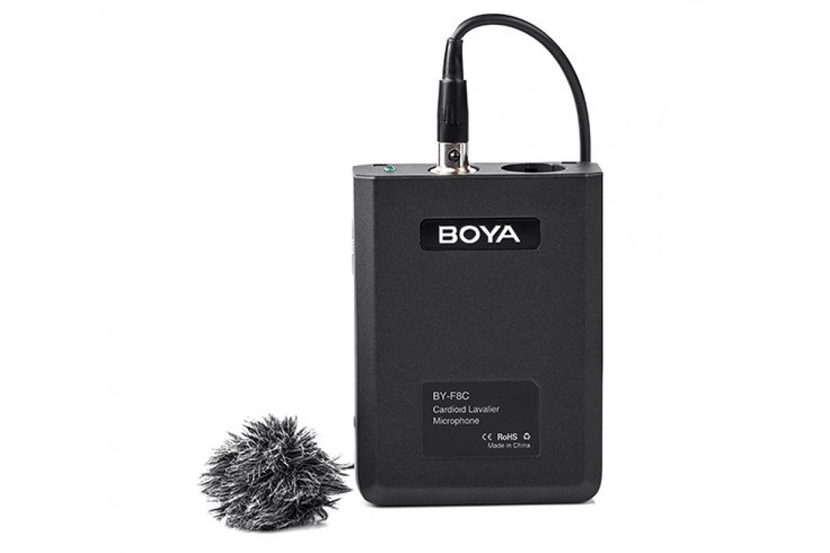 Микрофон петличный Boya BY-F8C
Микрофон петличный Boya BY-F8C