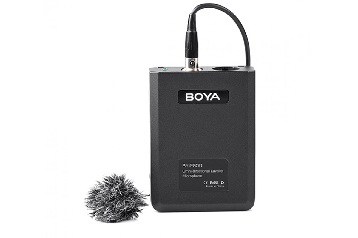 Микрофон петличный Boya BY-F8OD
Микрофон петличный Boya BY-F8OD