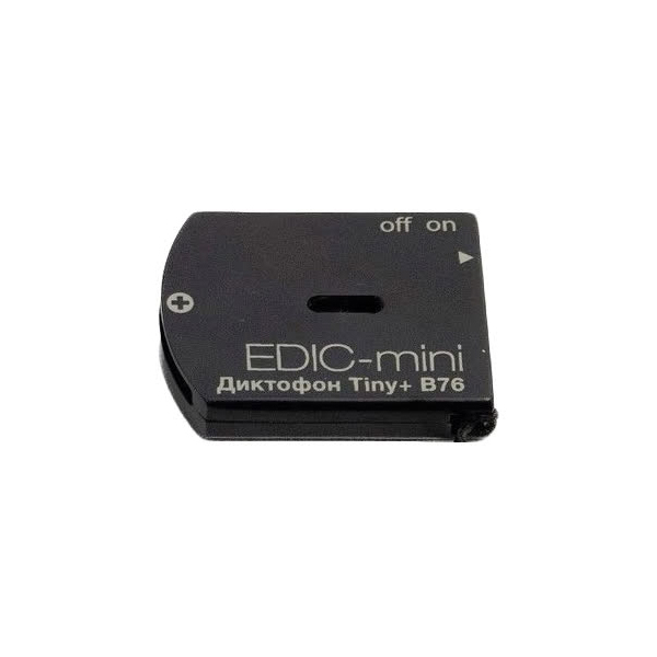 Диктофон Edic-mini Tiny+ B76-150HQ Black
Диктофон Edic-mini Tiny+ B76-150HQ Black