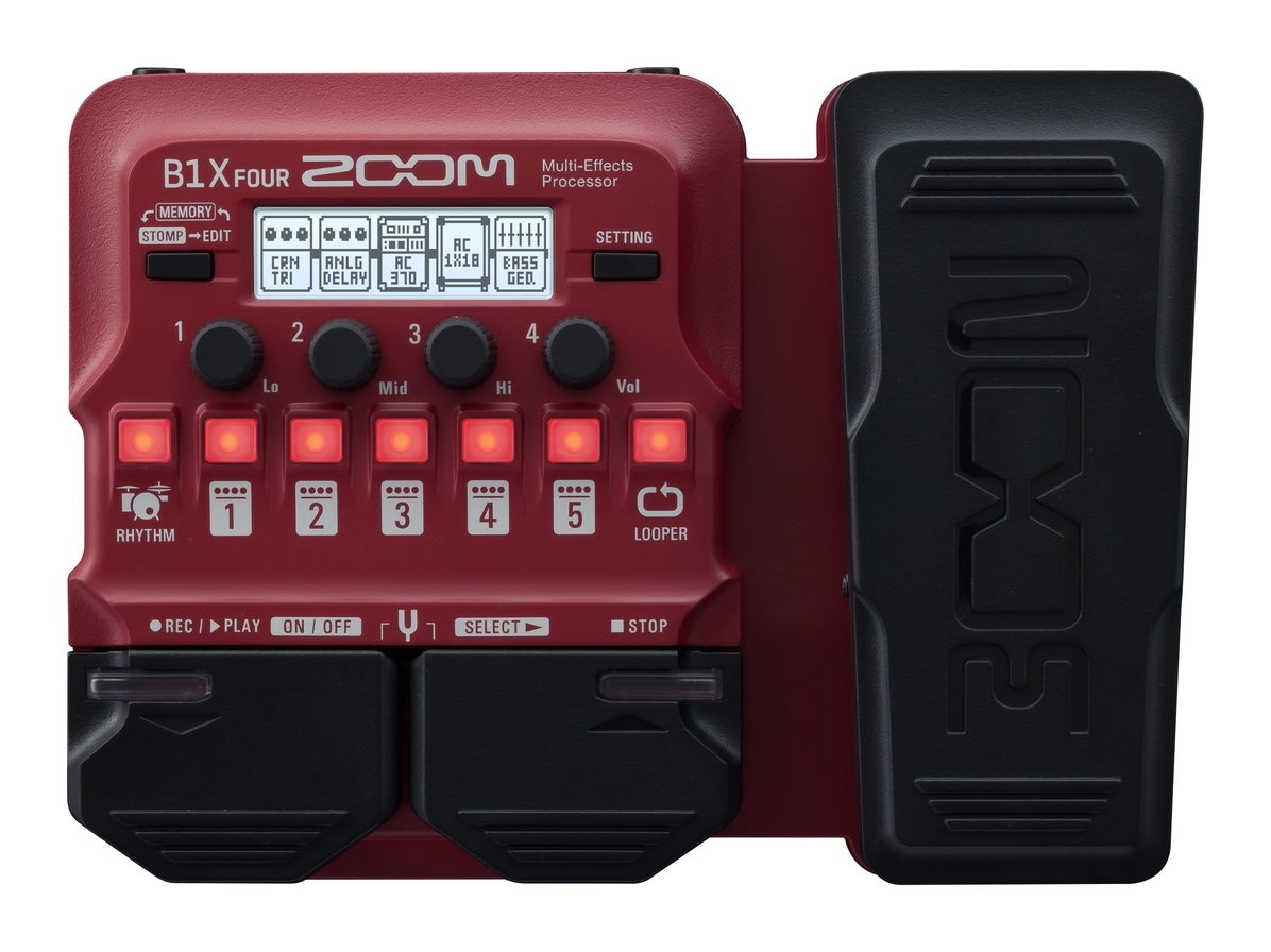 Процессор эффектов Zoom B1X Four
Процессор эффектов Zoom B1X Four