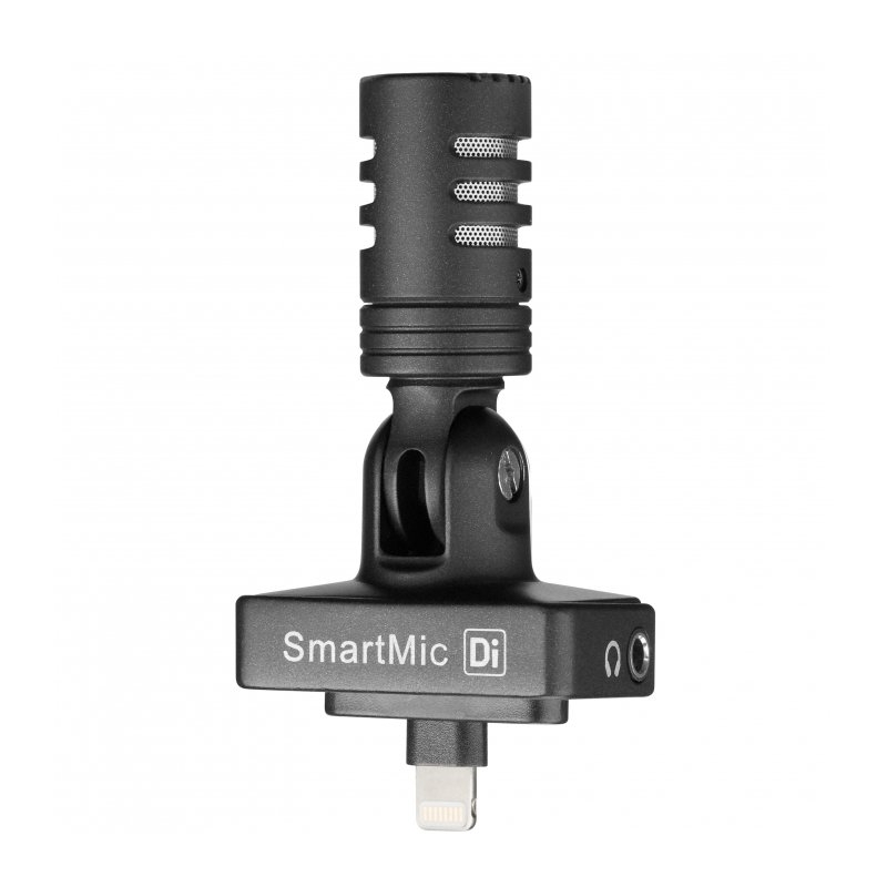 Цифровой стерео-микрофон Saramonic SmartMic Di для устройств iOS, разъем Lighting (iPhone
Цифровой стерео-микрофон Saramonic SmartMic Di для устройств iOS, разъем Lighting (iPhone
