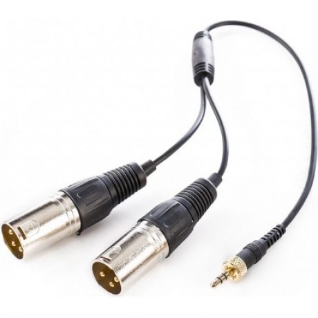 Кабель переходник Saramonic SR-UM10-CC1 (1 штекер 3,5 мм, 2 выхода XLR)
Кабель переходник Saramonic SR-UM10-CC1 (1 штекер 3,5 мм, 2 выхода XLR)