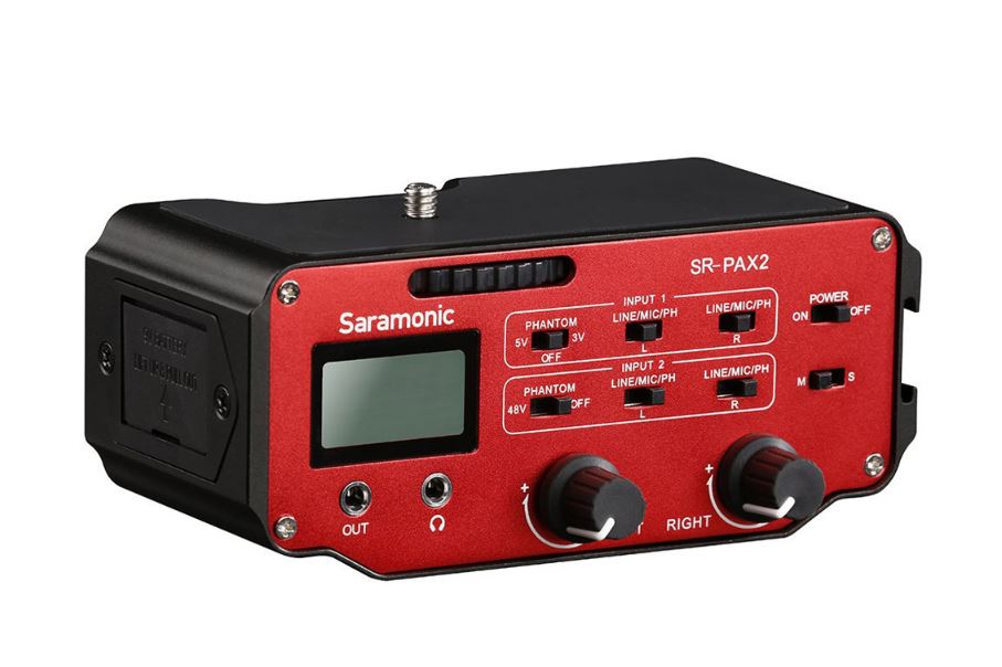 Микшер накамерный Saramonic SR-PAX2
Микшер накамерный Saramonic SR-PAX2