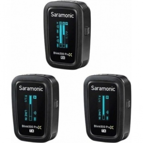Радиосистема Saramonic Blink500 ProX B2 приемник и 2 передатчика с кейсом-зарядкой
Радиосистема Saramonic Blink500 ProX B2 приемник и 2 передатчика с кейсом-зарядкой
