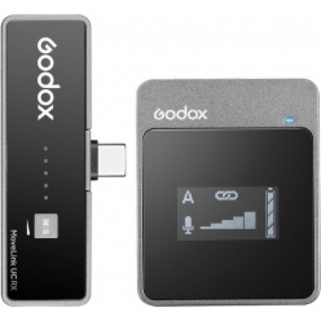 Петличная радиосистема Godox MoveLink UC1 для смартфона
Петличная радиосистема Godox MoveLink UC1 для смартфона