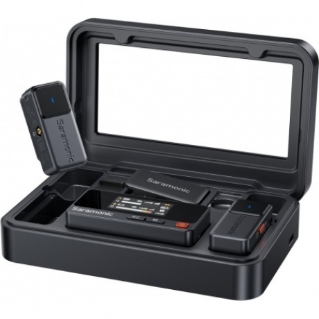 Радиосистема Saramonic Air-01 (TX+TX+RX) 2,4 ГГц приемник + 2 передатчика в кейсе (черный)
Радиосистема Saramonic Air-01 (TX+TX+RX) 2,4 ГГц приемник + 2 передатчика в кейсе (черный)