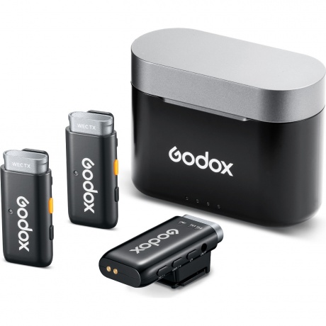 Радиосистема Godox WEC-S Kit2 накамерная
Радиосистема Godox WEC-S Kit2 накамерная