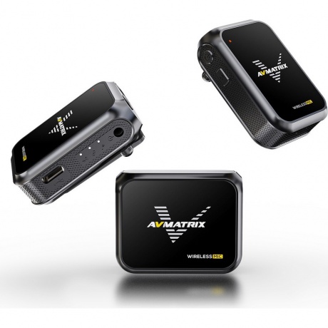 Беспроводная микрофонная система AVMATRIX WM12 DUAL
Беспроводная микрофонная система AVMATRIX WM12 DUAL