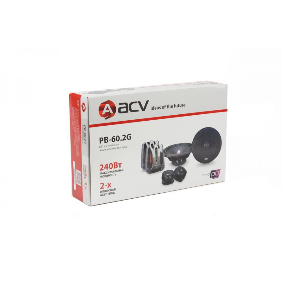 Автоакустика ACV PB-60.2G 6.5"/2-х полосная компонентная акустика/80Вт
Автоакустика ACV PB-60.2G 6.5"/2-х полосная компонентная акустика/80Вт