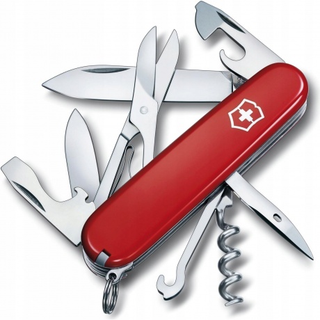Нож Victorinox Climber 1.3703.Т Translucent Red
Нож Victorinox Climber 1.3703.Т Translucent Red