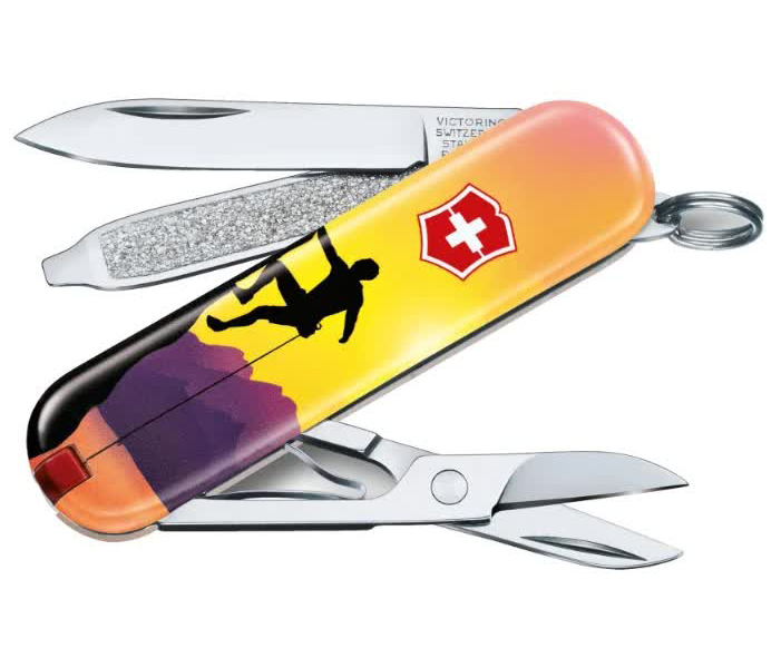 Нож-брелок Victorinox Classic LE 2020, 58 мм, 7 функций, "Climb High"
Нож-брелок Victorinox Classic LE 2020, 58 мм, 7 функций, "Climb High"