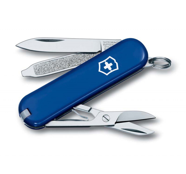 Нож-брелок Victorinox Classic, 58 мм, 7 функций, синий
Нож-брелок Victorinox Classic, 58 мм, 7 функций, синий