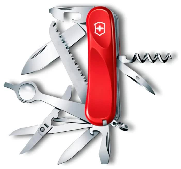 Нож Victorinox Evolution 23, 85 мм, 17 функций, красный
Нож Victorinox Evolution 23, 85 мм, 17 функций, красный