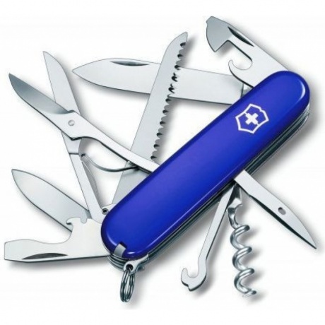 Нож Victorinox Huntsman, 91 мм, 15 функций, полупрозрачный синий
Нож Victorinox Huntsman, 91 мм, 15 функций, полупрозрачный синий