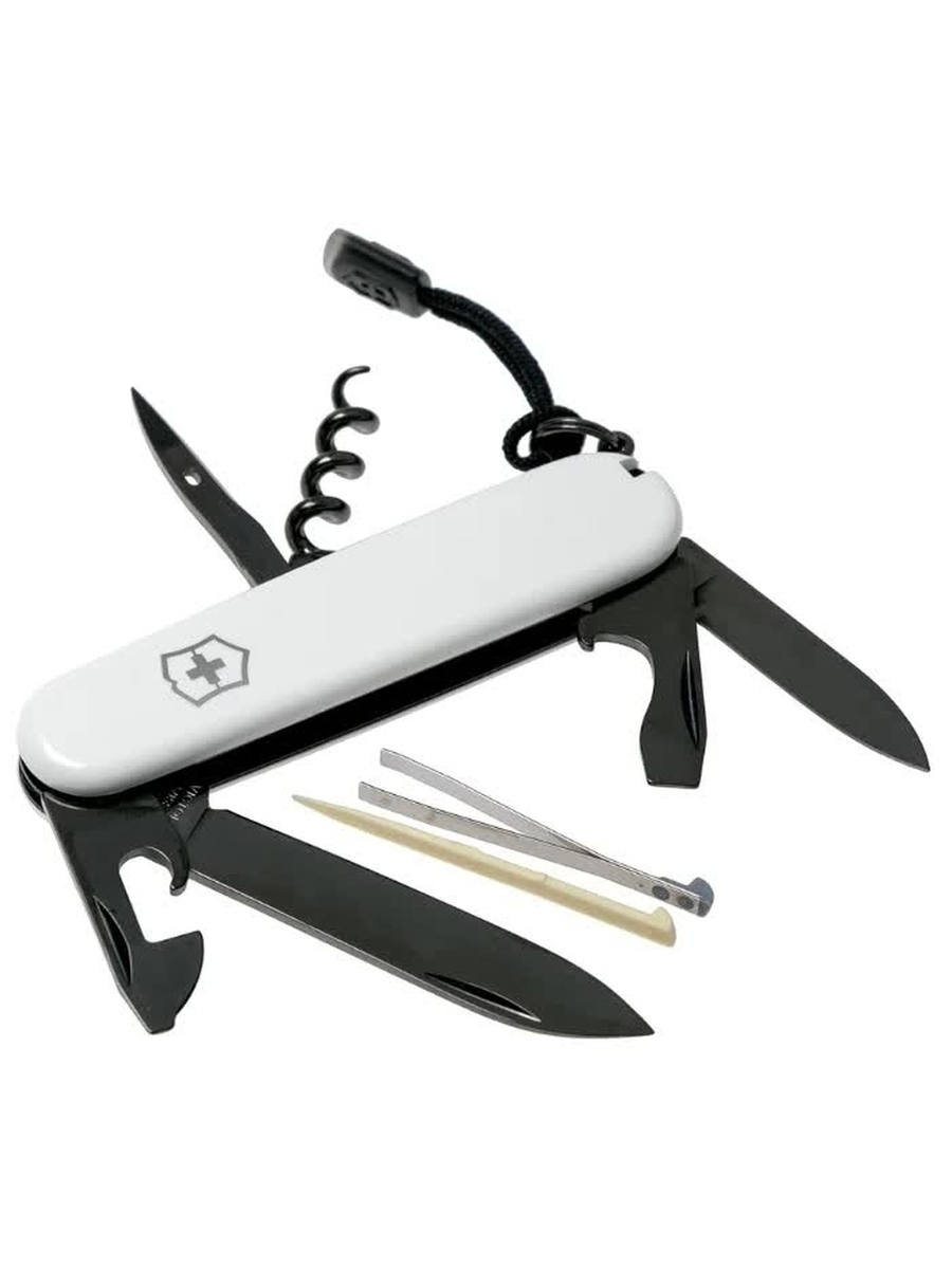 Нож Victorinox Spartan PS, 91 мм, 13 функций, белый, с темляком
Нож Victorinox Spartan PS, 91 мм, 13 функций, белый, с темляком