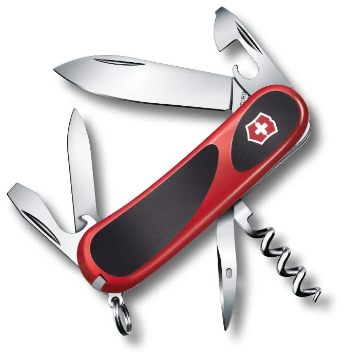 Нож Victorinox EvoGrip 10, 85 мм, 13 функций, красный с чёрным
Нож Victorinox EvoGrip 10, 85 мм, 13 функций, красный с чёрным