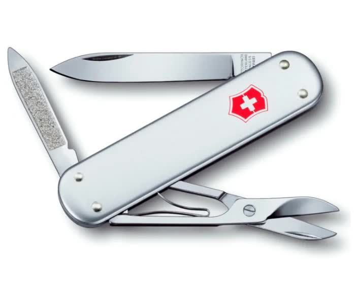 Нож Victorinox Money clip, 74 мм, 5 функций, серебристый
Нож Victorinox Money clip, 74 мм, 5 функций, серебристый