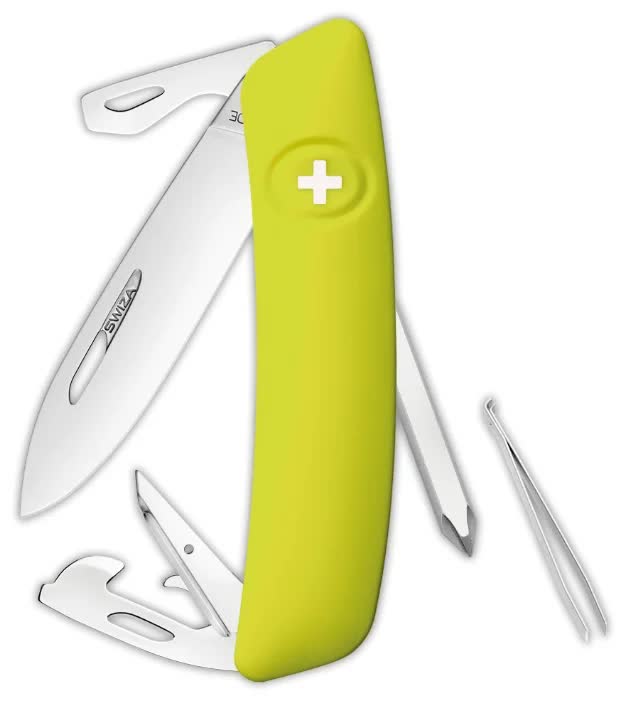 Швейцарский нож SWIZA D04 Standard, 95 мм, 11 функций, салатовый
Швейцарский нож SWIZA D04 Standard, 95 мм, 11 функций, салатовый