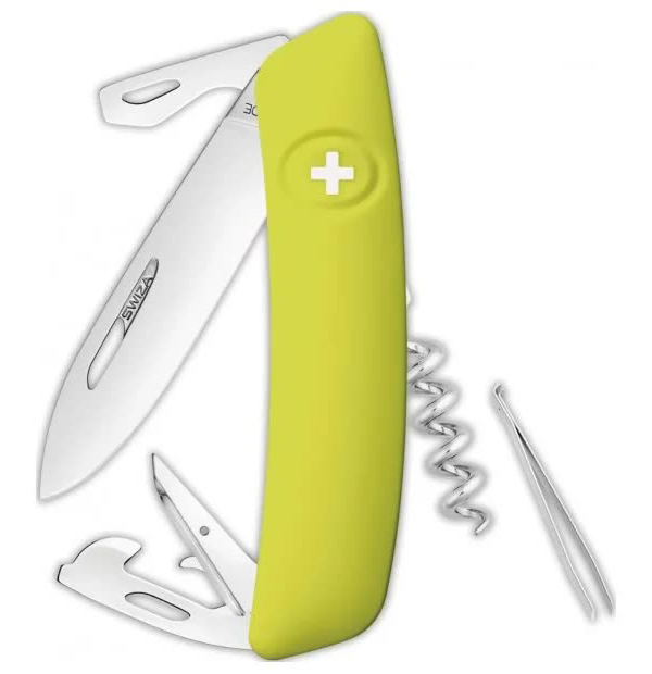 Швейцарский нож SWIZA D03 Standard, 95 мм, 11 функций, салатовый
Швейцарский нож SWIZA D03 Standard, 95 мм, 11 функций, салатовый