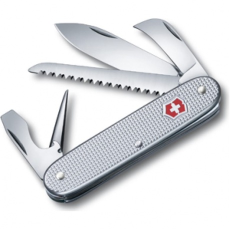 Нож Victorinox Pioneer, 93 мм, 7 функций, серебристый
Нож Victorinox Pioneer, 93 мм, 7 функций, серебристый