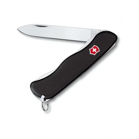 Нож Victorinox Sentinel, 111 мм, 4 функции, с фиксатором лезвия, черный
Нож Victorinox Sentinel, 111 мм, 4 функции, с фиксатором лезвия, черный
