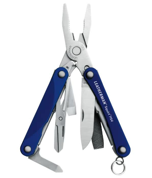 Мультитул Leatherman Squirt PS4 831230, 9 функций, синий
Мультитул Leatherman Squirt PS4 831230, 9 функций, синий