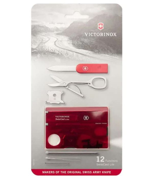 Мультитул швейцарская карточка Victorinox SwissCard Lite 0.7300.TB1, красный
Мультитул швейцарская карточка Victorinox SwissCard Lite 0.7300.TB1, красный