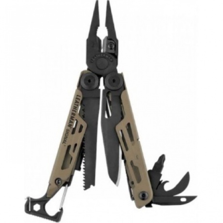 Мультитул Leatherman Signal Coyote 832404, 19 функций
Мультитул Leatherman Signal Coyote 832404, 19 функций