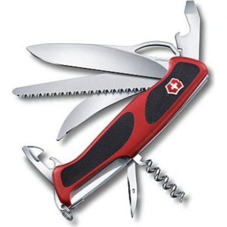 Нож Victorinox RangerGrip 57 Hunter, 130 мм, 13 функций, красный с черным
Нож Victorinox RangerGrip 57 Hunter, 130 мм, 13 функций, красный с черным