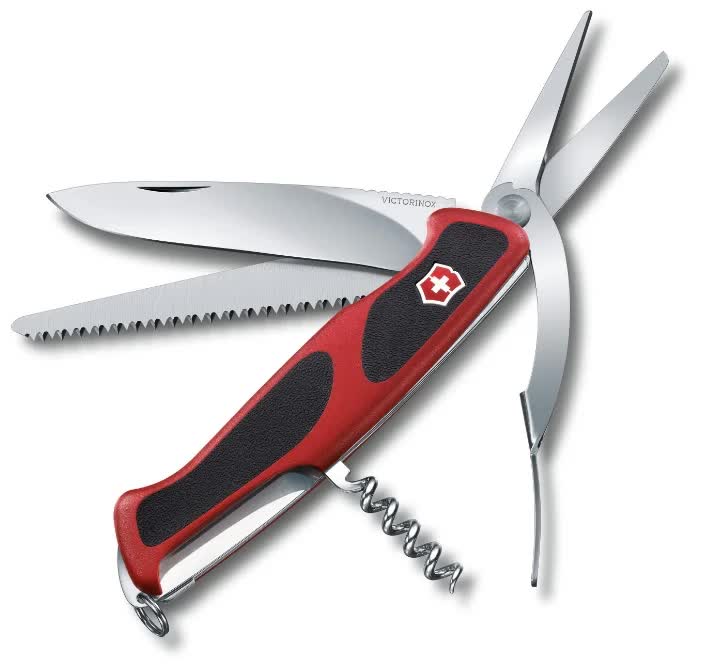 Нож Victorinox RangerGrip 71 Gardener, 130 мм, 7 функций, красный с черным
Нож Victorinox RangerGrip 71 Gardener, 130 мм, 7 функций, красный с черным