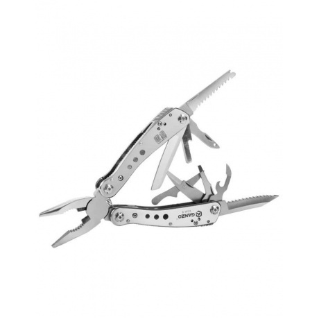 Мультитул Ganzo G201H, 105 мм, 22 функций, нейлоновый чехол
Мультитул Ganzo G201H, 105 мм, 22 функций, нейлоновый чехол